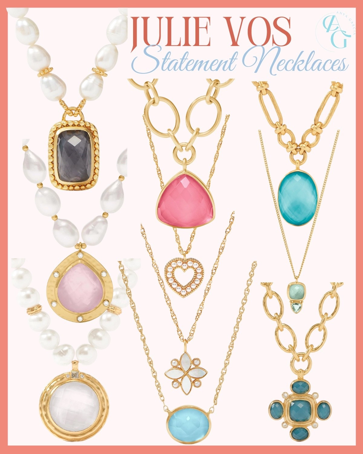 Statement Necklaces ~ Julie Vos

#LTKParties #LTKBeauty #LTKWorkwear