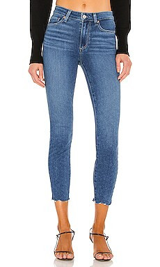 PAIGE Hoxton Crop in Bay With Tuned Hem from Revolve.com | Revolve Clothing (Global)