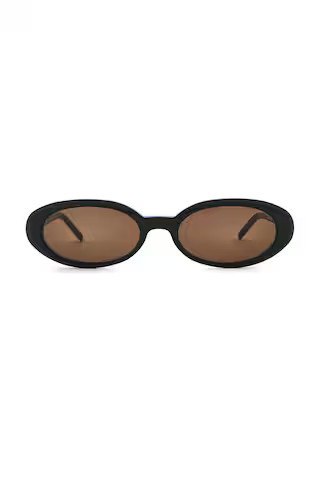 Heaven Mayhem Esme Sunglasses in Black from Revolve.com | Revolve Clothing (Global)