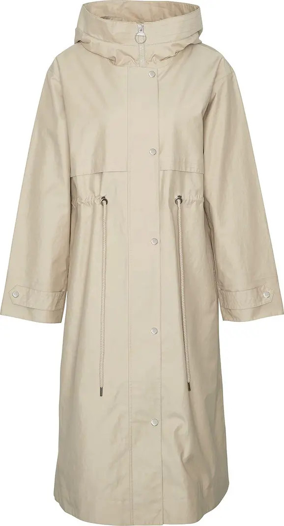 Lavender Waterproof Hooded Coat | Nordstrom