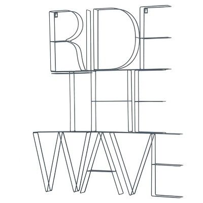 28"x35" Ride The Wave Wire Wall Decor Blue - Pillowfort™ | Target