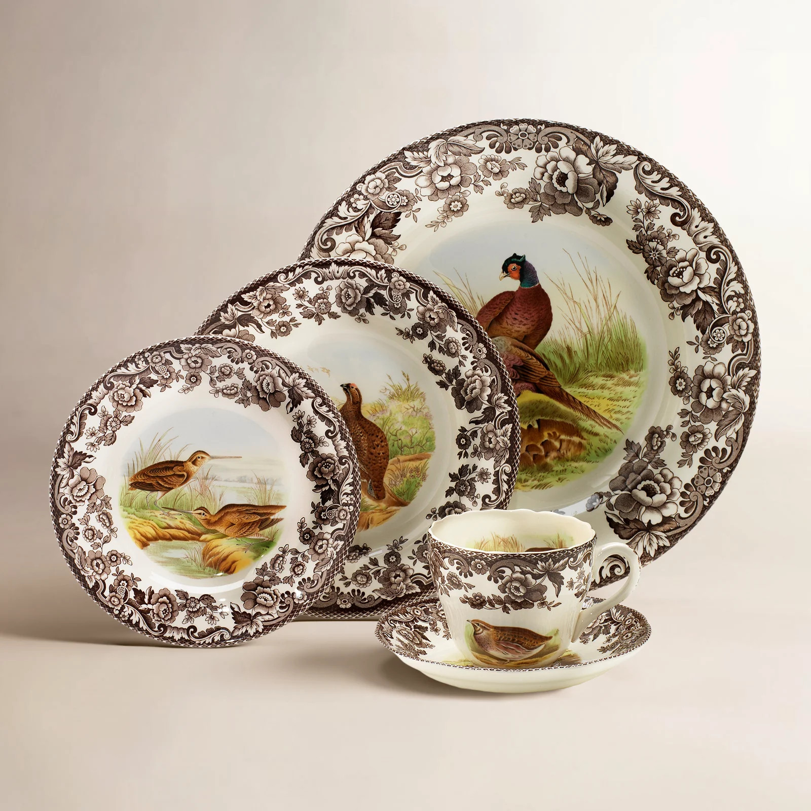 Spode Woodland 5-Pc Place Setting | Birch Lane