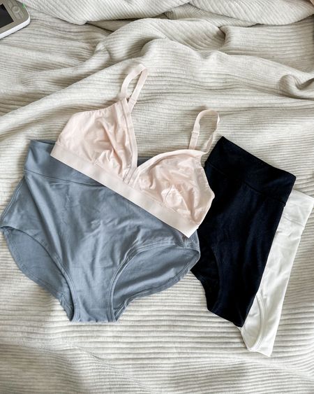 Postpartum essentials from Bodily // stage 2 nursing bra/ soo comfy and doesn’t have the clips - it’s specifically designed to pull down. These undies are sooo soft I’ve actually already been wearing them too!!! #ad

#LTKmidsize #LTKbaby #LTKbump