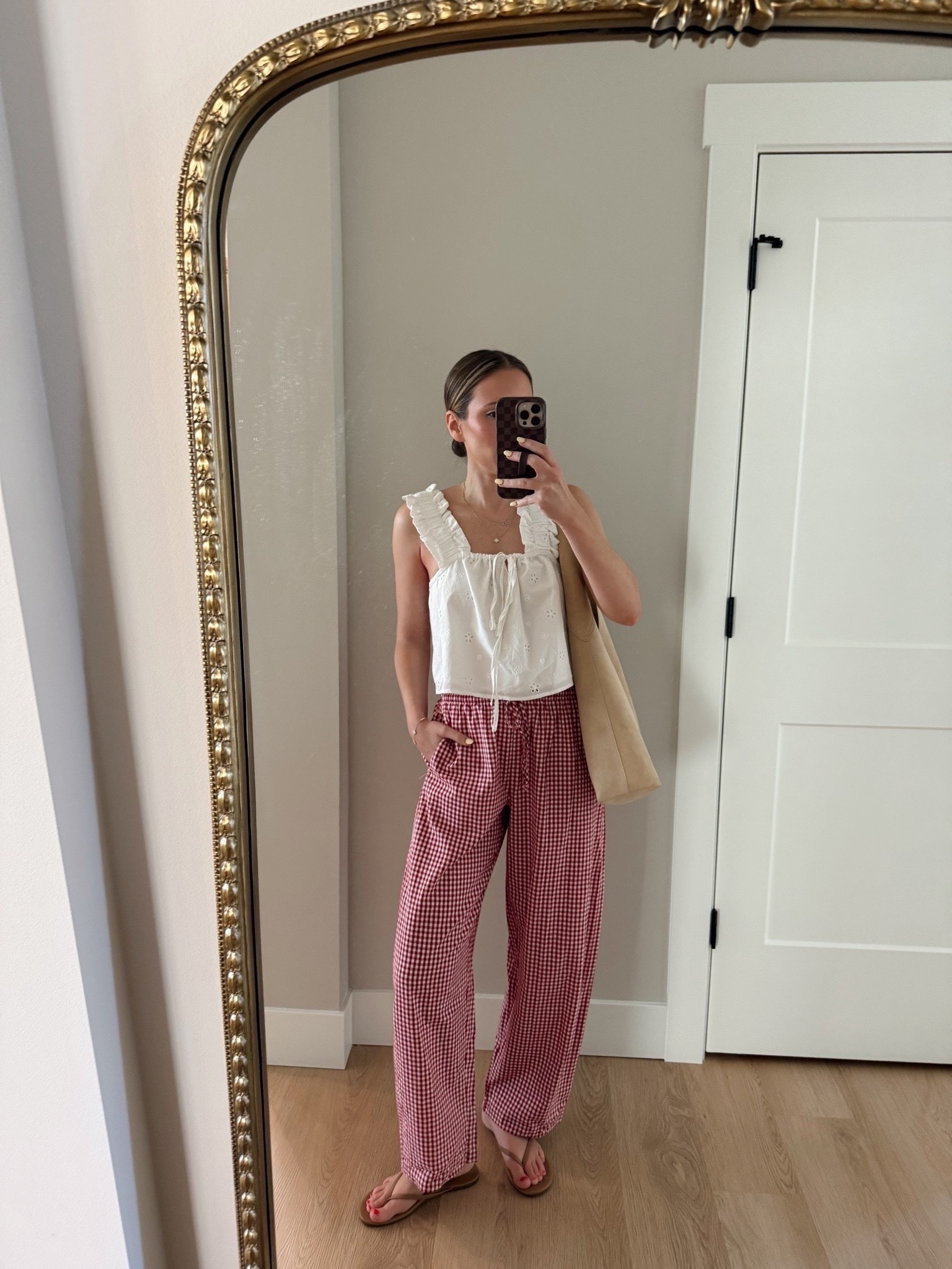 Yesterday’s ootd❤️ wore my favorite pants in red gingham yesterday! Xs top and small bottoms

summer style, amazon fashion, outfit inspo, gingham pants

#LTKdayinmylife #LTKootd #LTKmomlife