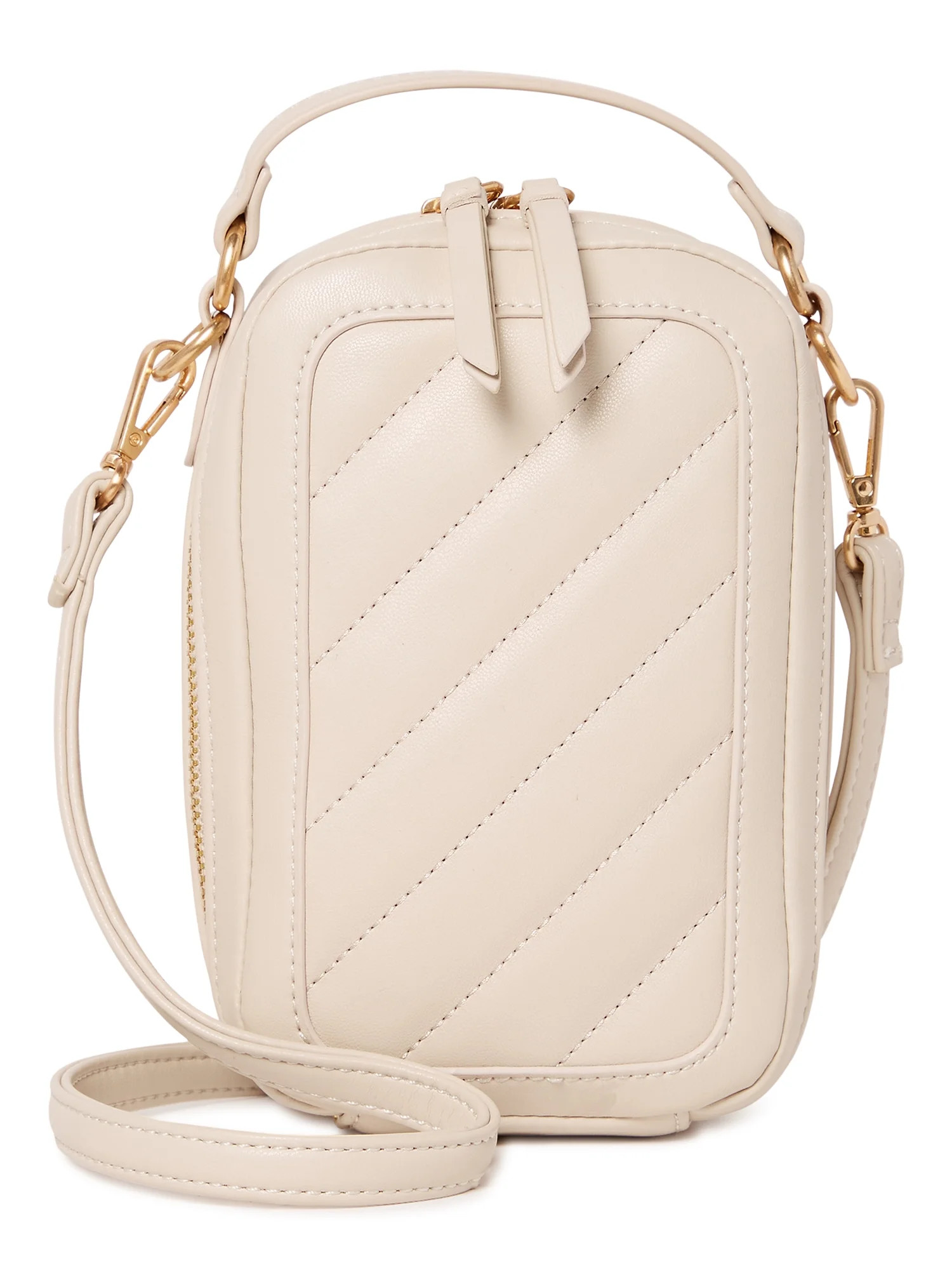 Time and Tru Women's Meghan Cellie Wallet on a String Papyrus Beige | Walmart (US)