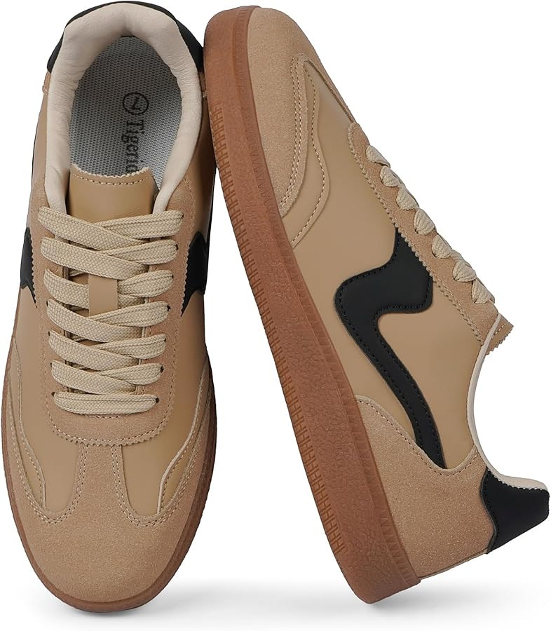 Sneakers for Women Business Casual Tennis Shoes Comfortable Lace up Slip on Women's Fashion Sneak... | Amazon (US)