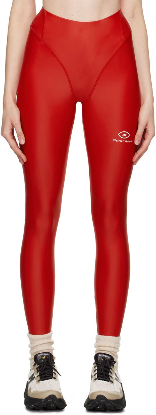 Red New Balance Edition Leggings | SSENSE