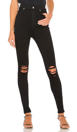 Moxy Jean in Black Ripped Knees | Revolve Clothing (Global)