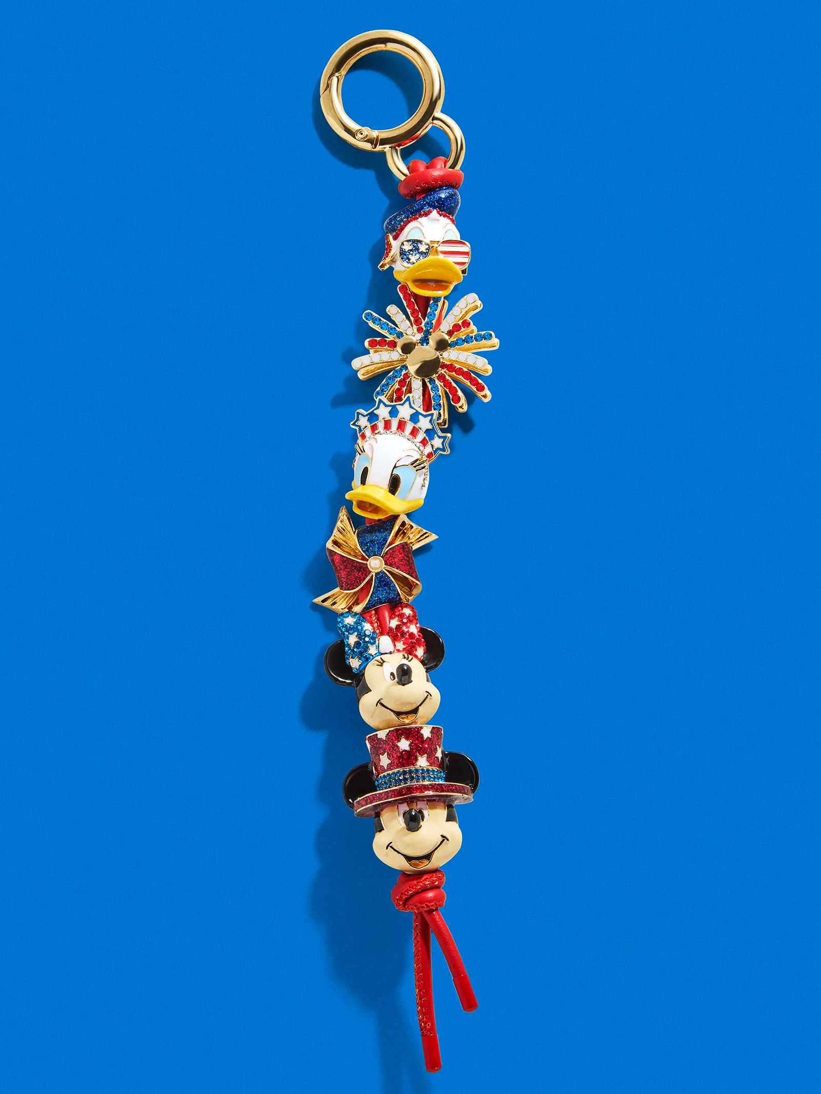 Disney Americana Friends Forever Bag Charm - Disney Americana Friends Forever Bag Charm | BaubleBar