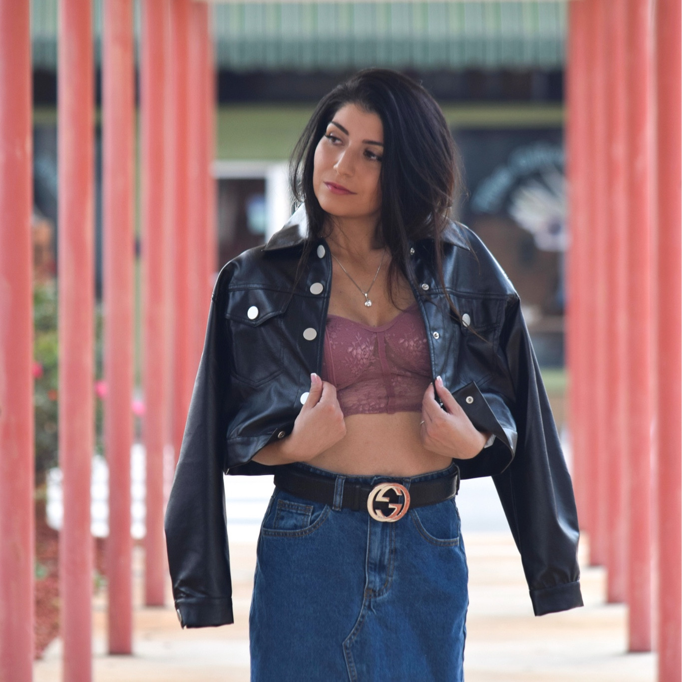 Spring Jacket

Leather jacket, black, casual, petite, Gucci, Gucci belt, long skirt, jeans, denim, pink top, bra, trend, trending, ootd, ootn

#LTKGiftGuide #LTKFind #LTKstyletip