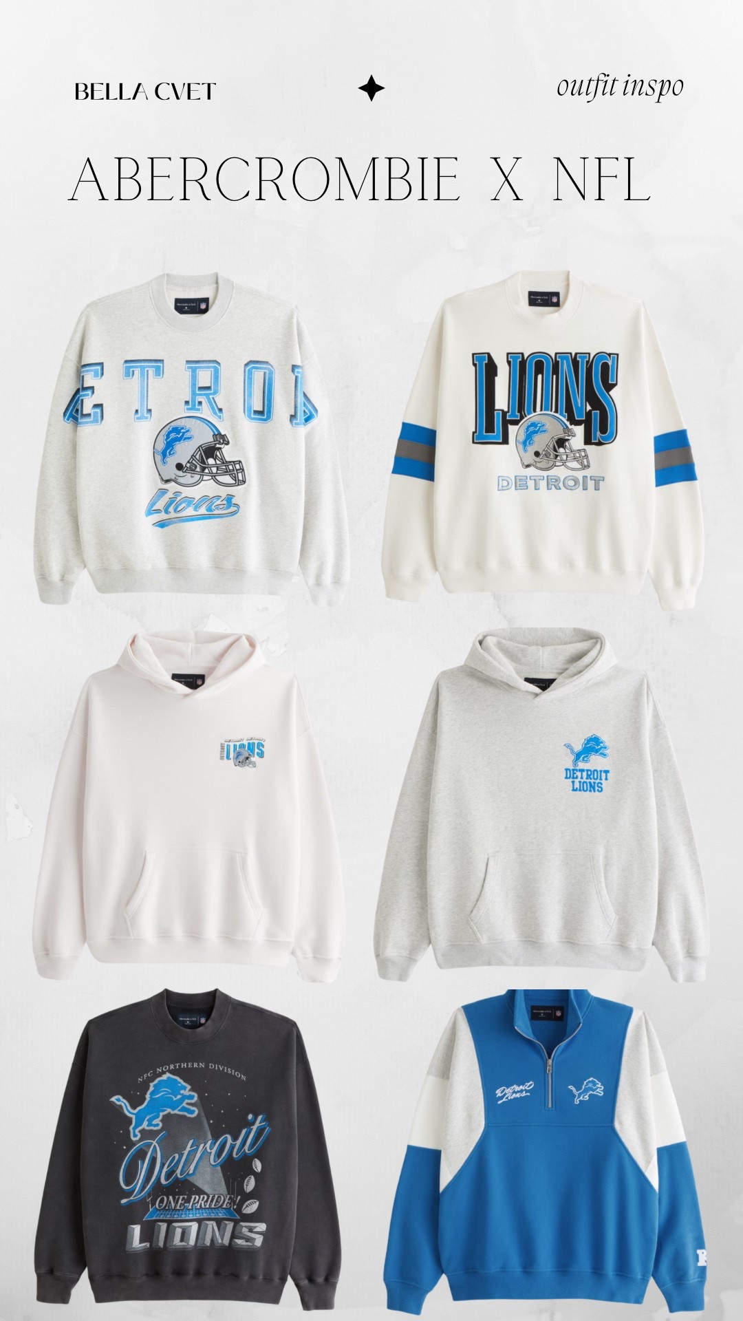 ABERCROMBIE X NFL: SWEATSHIRTS

Abercrombie is having a limited time sale! 30% off when you purchase 4+ items or 20% off 3 items!

NFL season is almost here, so make sure you grab your game day gear in advance - it sells quick! 

Abercrombie sweatshirts, Abercrombie hoodies, Detroit Lions, Abercrombie Detroit Lions, Detroit Lions sweatshirts, game day hoodies, game day sweatshirts, NFL sweatshirt, game day outfit inspo 

#LTKStyleTip #LTKOver40 #LTKGiftGuide