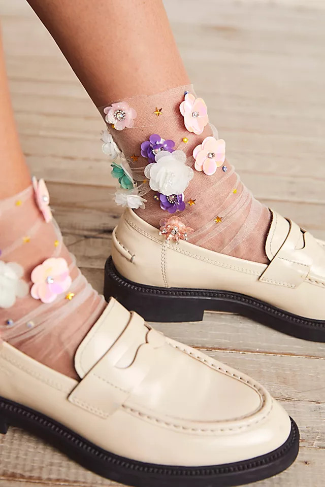 Secret Garden Tulle Socks | Free People (Global - UK&FR Excluded)