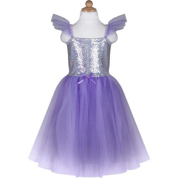 Sequins Princess Dress, Lilac - Great Pretenders Pretend Play, Play Tents & Vanities | Maisonette | Maisonette