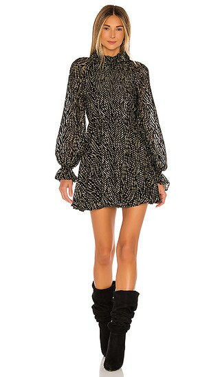 x REVOLVE Niles Mini Dress in Zebra | Revolve Clothing (Global)