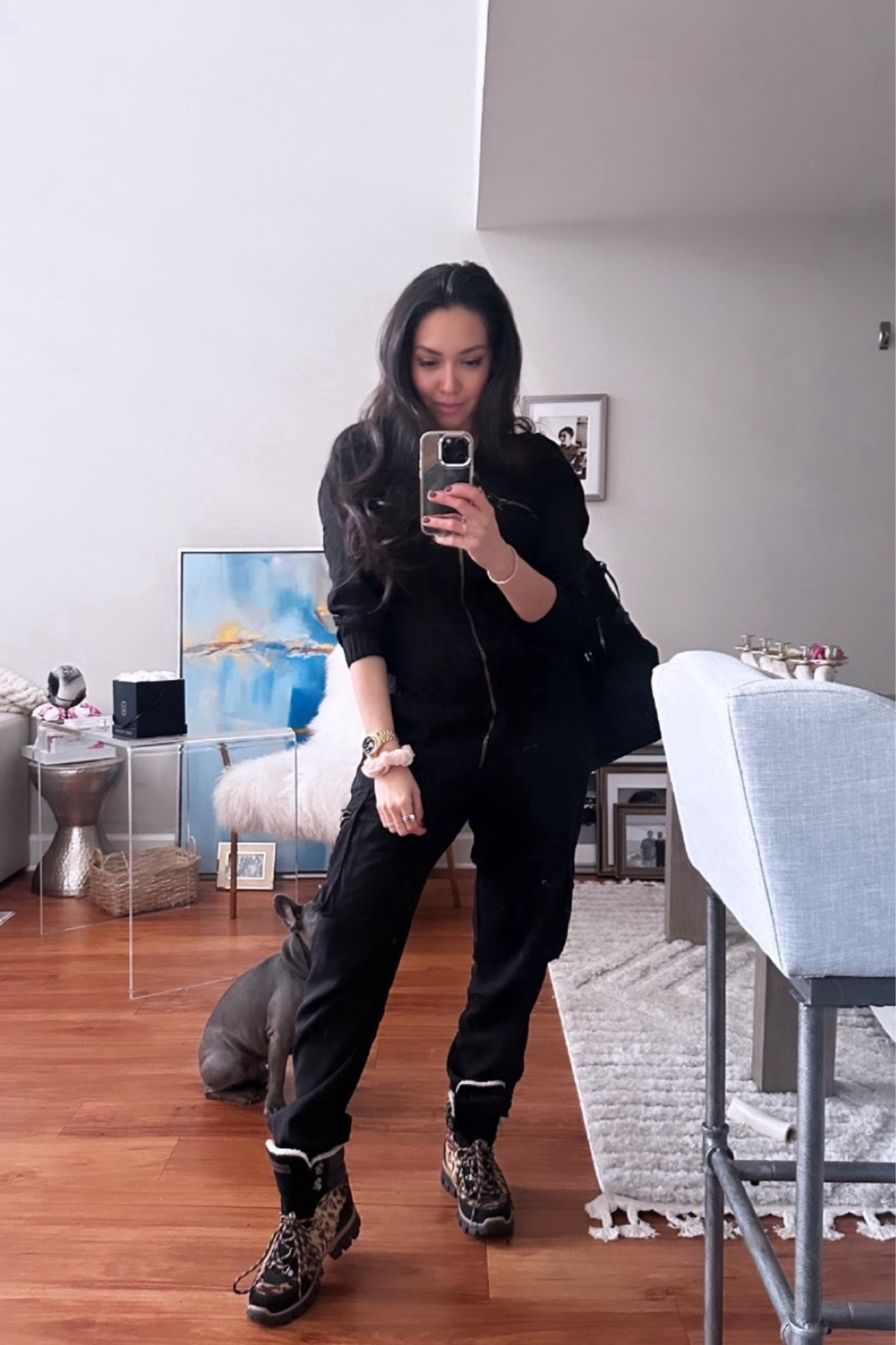 Office attire 📈 the boots are Veronica Beard Animal print Galina boot. I can't find a site where they aren't sold out but you can find them on the secondhand market.

#LTKstyletip #LTKworkwear #LTKxSephora