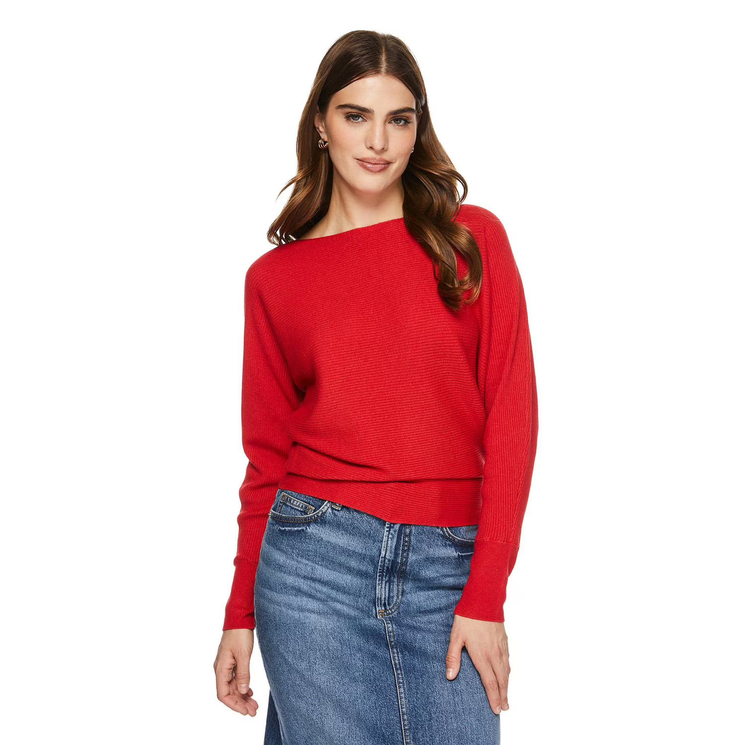 George Women's Ribbed Dolman Sweater, Sizes XS-XXL | Walmart (CA)