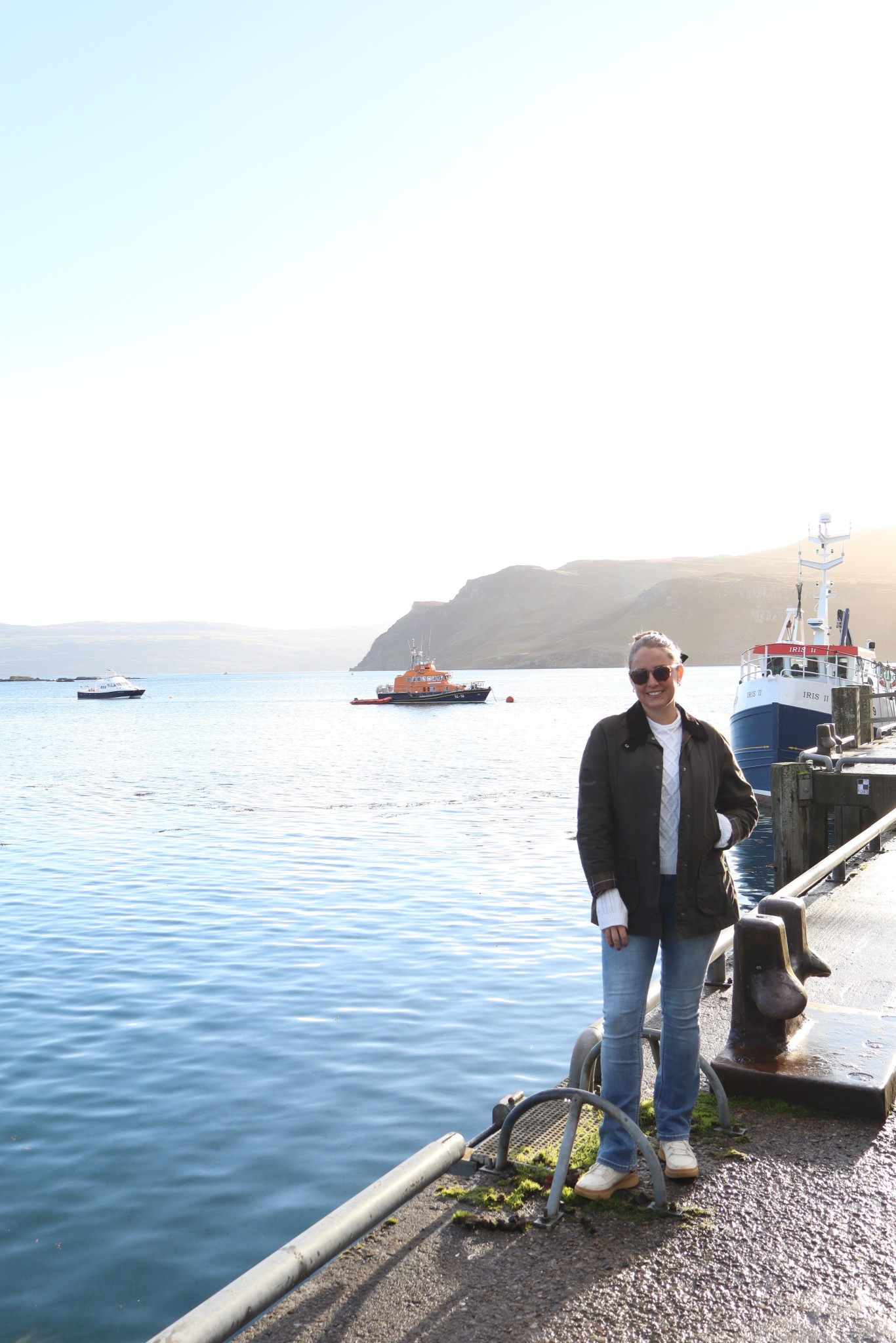 Isle of Skye Scotland Outfit in Octoberr