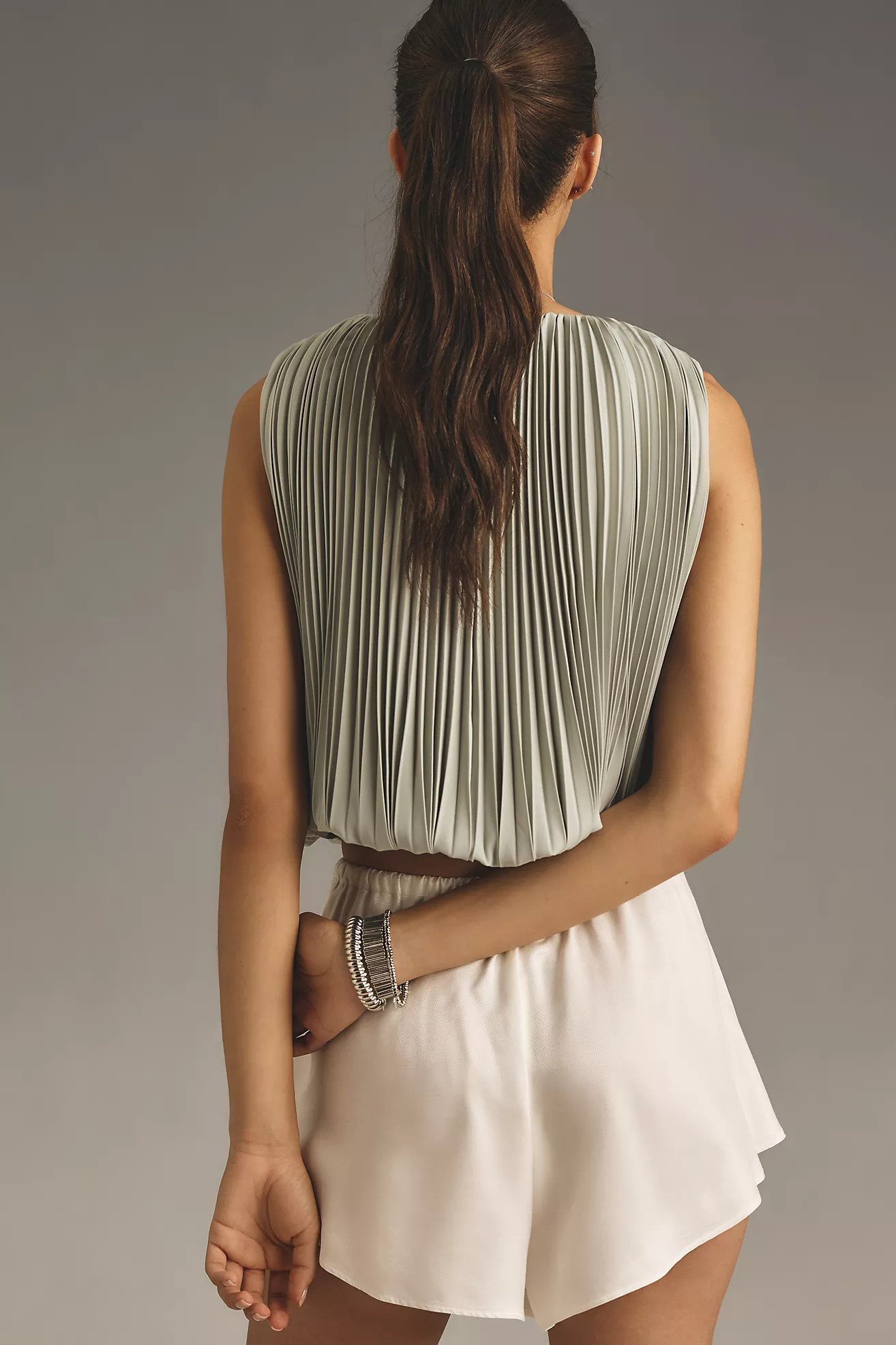 Mare Mare Sleeveless Pleated Top | Anthropologie (US)