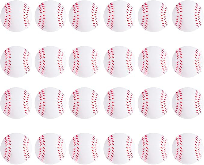 Mini Foam Sports Balls 24 Pack for Kids Adults Mini Baseball Football Basketball Soccer Stress To... | Amazon (US)