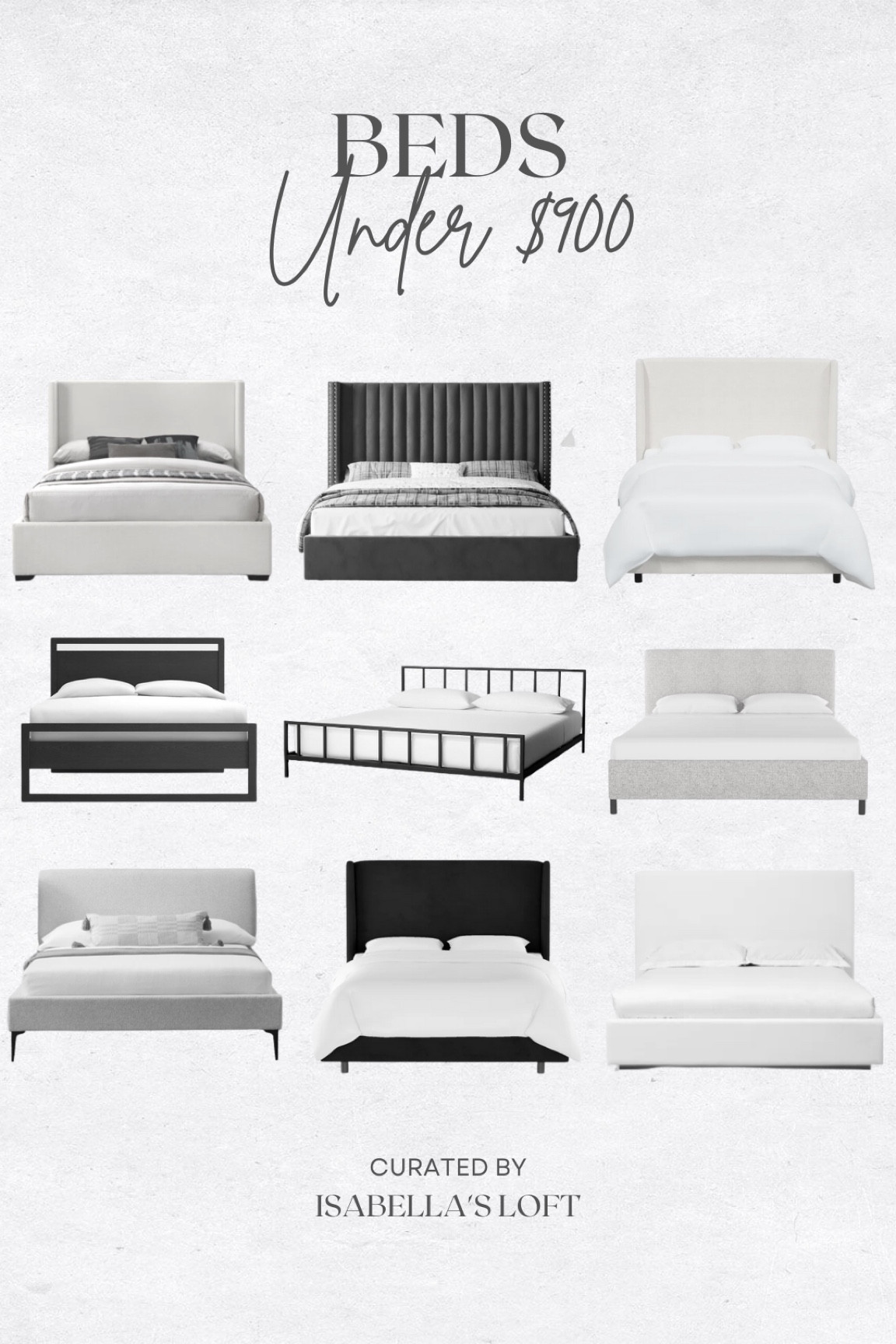 Beds Under $900

Media Console, Living Home Furniture, Bedroom Furniture, stand, cane bed, cane furniture, floor mirror, arched mirror, cabinet, home decor, modern decor, mid century modern, kitchen pendant lighting, unique lighting, Console Table, Restoration Hardware Inspired, ceiling lighting, black light, brass decor, black furniture, modern glam, entryway, living room, kitchen, bar stools, throw pillows, wall decor, accent chair, dining room, home decor, rug, coffee table

#LTKfamily #LTKhome #LTKFind