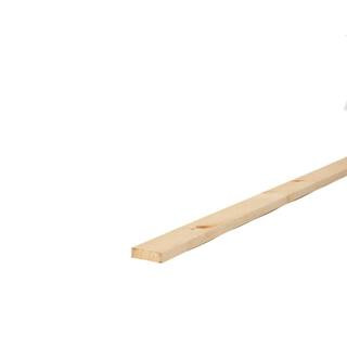 1 in. x 3 in. x 8 ft. Premium Kiln-Dried Square Edge Whitewood Common Board-914649 - The Home Dep... | The Home Depot