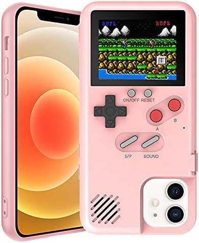 Gameboy Case for iPhone, Autbye Retro 3D Phone Case Game Console with 36 Classic Game, Color Disp... | Amazon (US)
