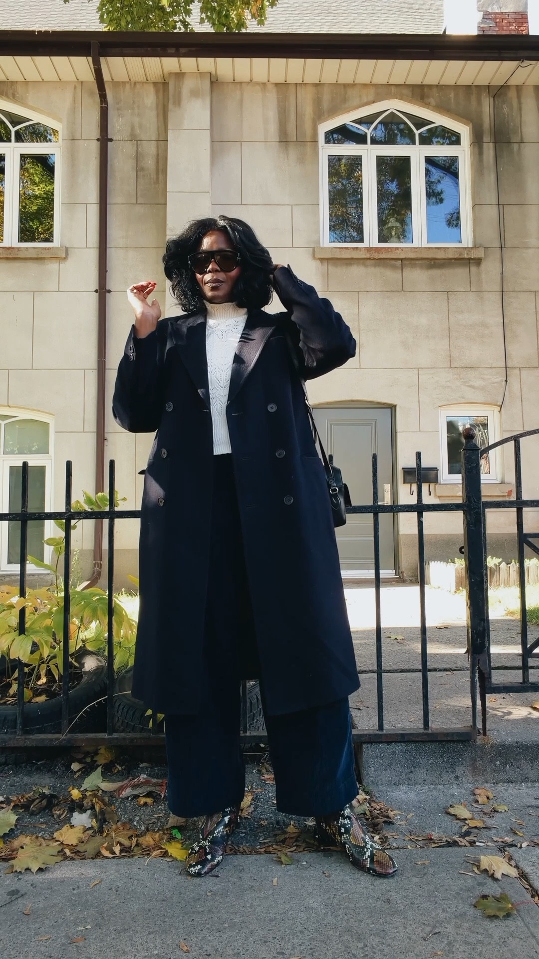 Fall coat/ fall outfit/ work outfit/ navy coat/ 

#LTKPlusSize #LTKMidsize #LTKGiftGuide