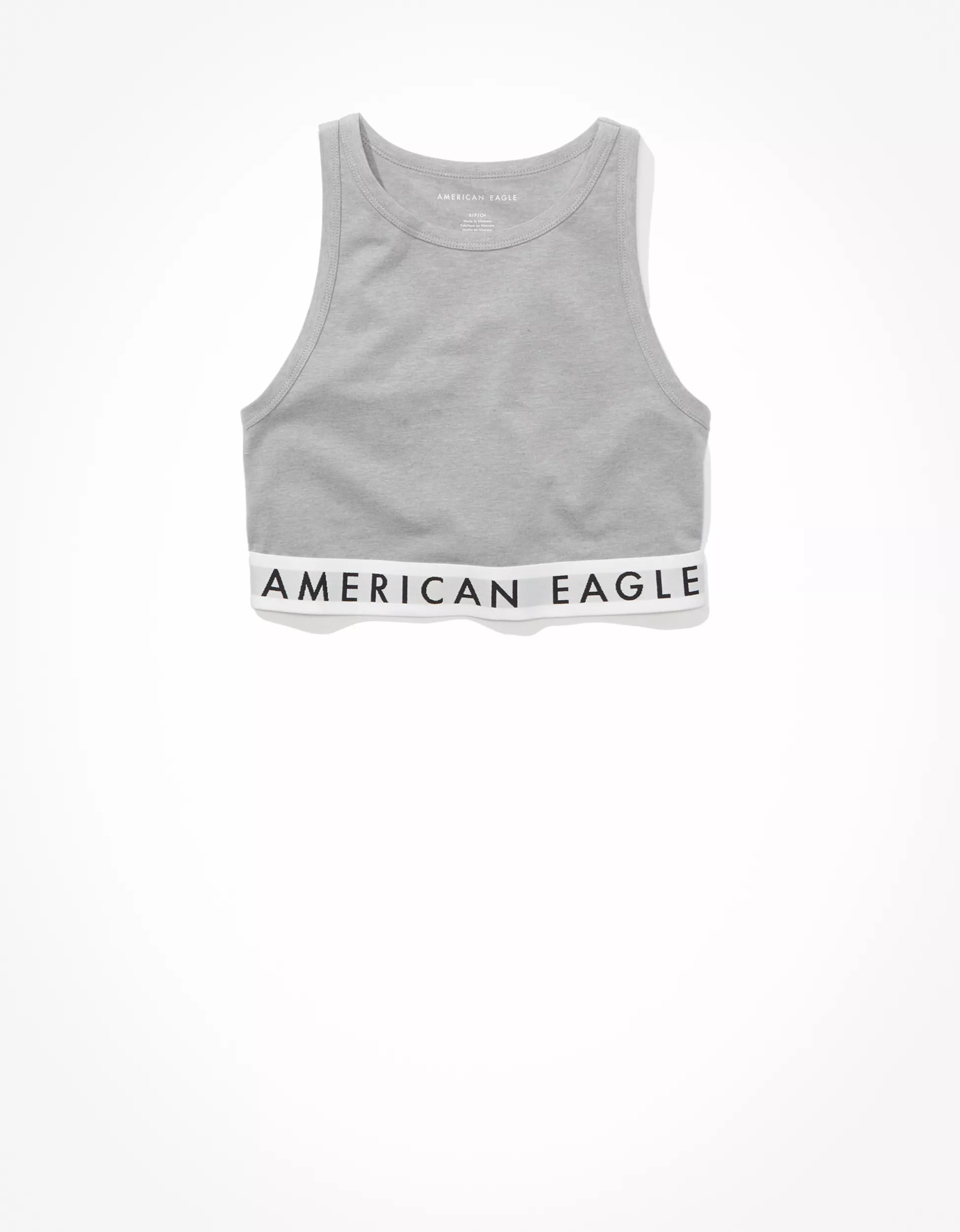 AE Cropped High Neck Tank Top | American Eagle Outfitters (US & CA)