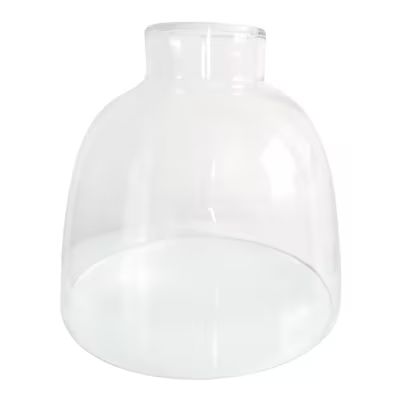 Style Selections 7.75-in x 8.13-in Bowl Clear Clear Glass Pendant Light Shade with 2-1/4-in fitte... | Lowe's