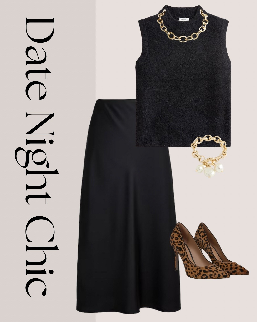 Date Night Chic
An easy all black outfit that always looks elevated! The sleeveless knit top and satin skirt combo feels timeless, and leopard heels add just the right touch of fun. Simple, polished, and perfect for date night.

#LTKStyle #LTKOutfitInspo #LTKUnder100 #LTKFinds #LTKFallFashion #LTKEverydayStyle #LTKDateNight #LTKSeasonal


#LTKStyleTip