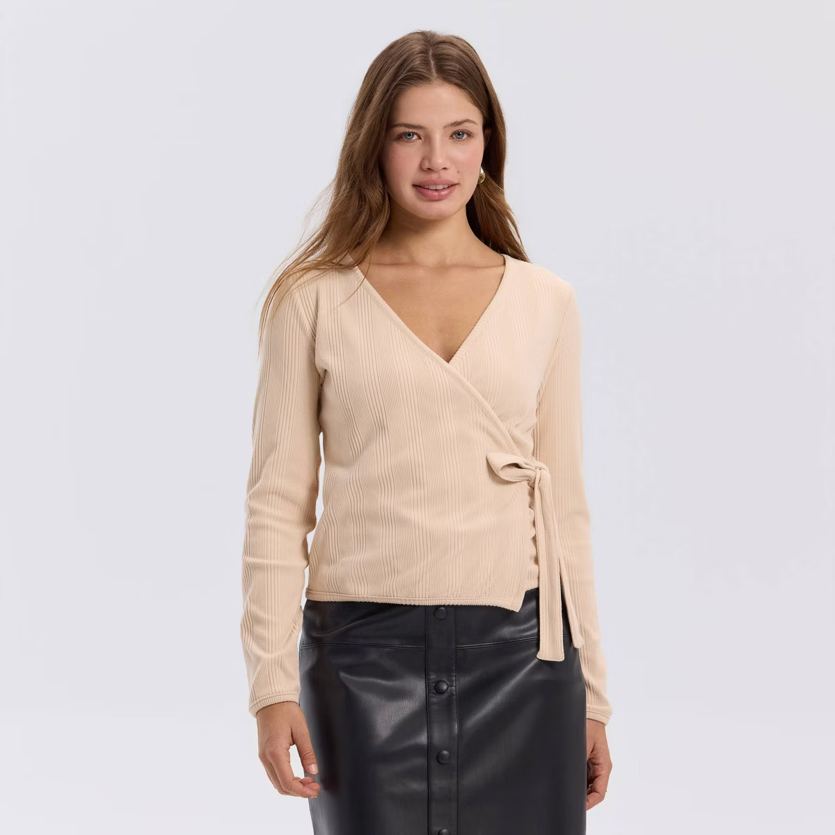 Women's Wrap-Tie Top - A New Day™ | Target