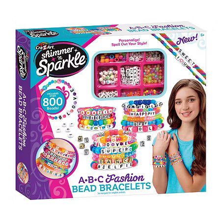 Cra-Z-Art Abc Fashion Bead Bracelets, One Size | JCPenney