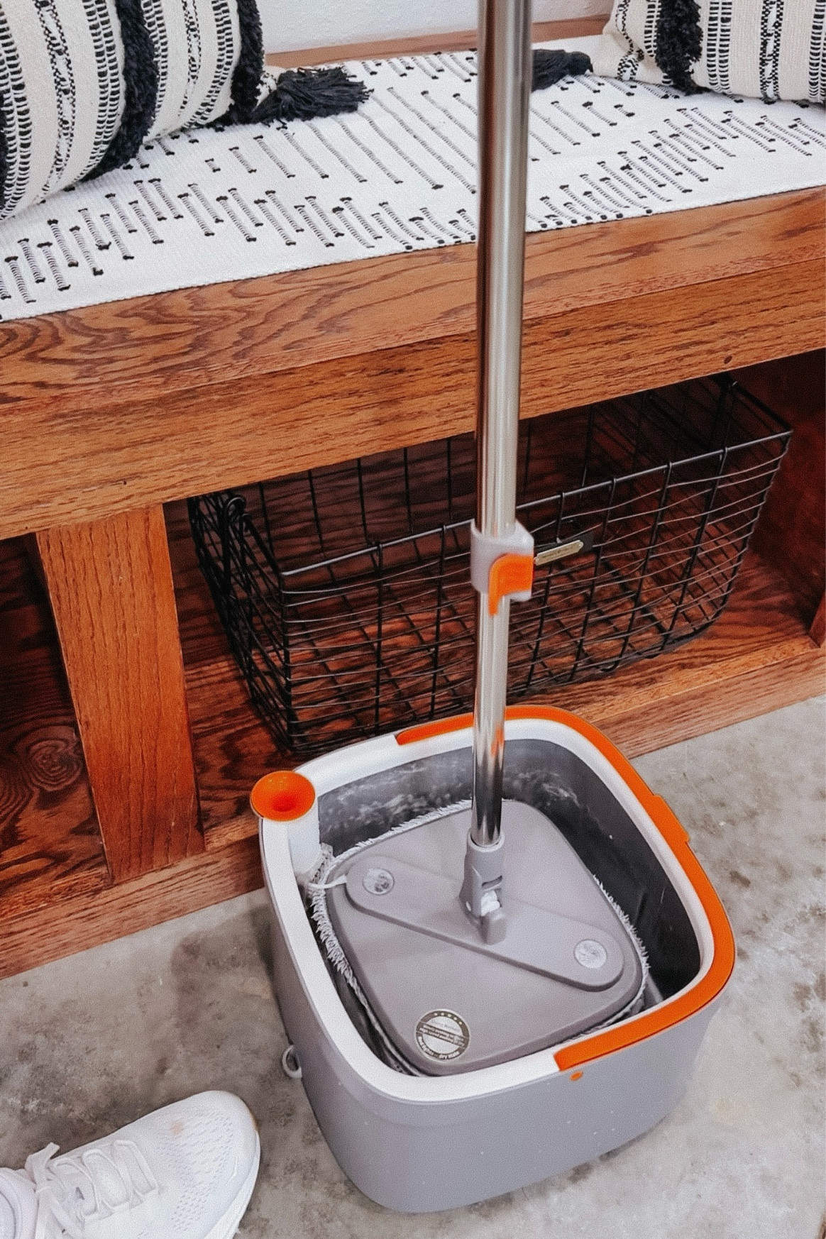 my fav mop of all time! it separates the dirty/clean water, is super lightweight & the pads come off to wash in the washing machine!! 🫧🪣 #cleaning #householditems

#LTKHome