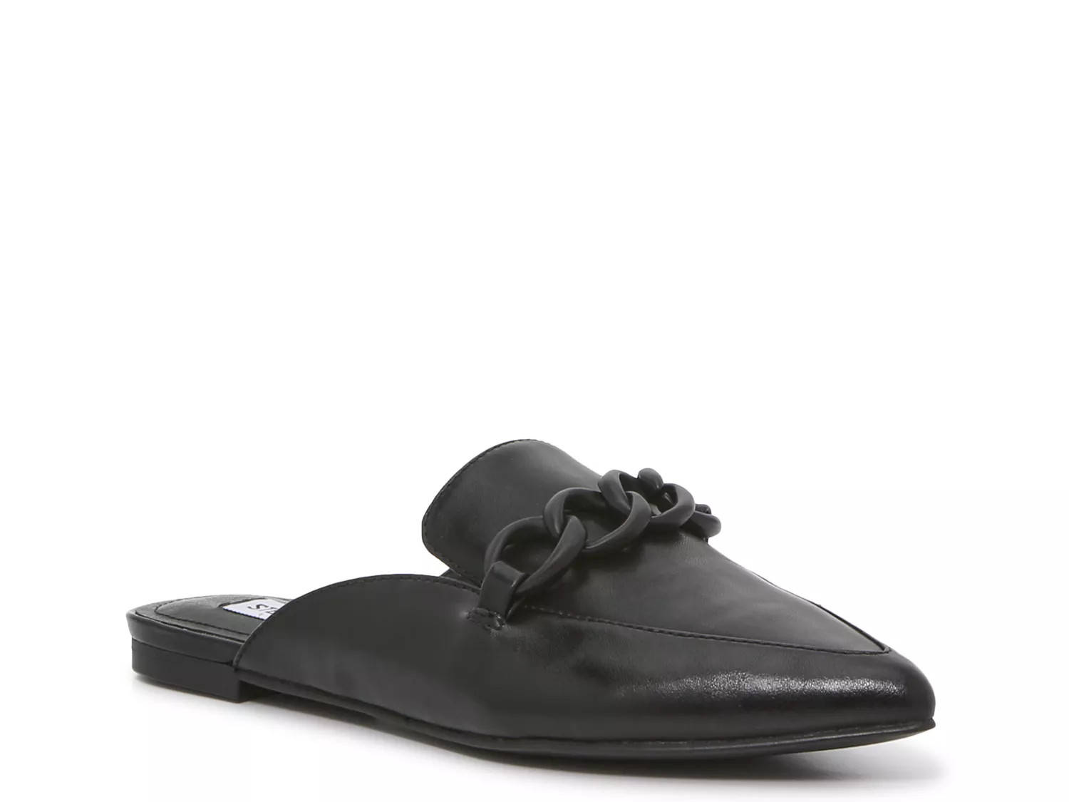 Steve Madden Levity Mule | Women's | Black | Size 6 | Flats | DSW