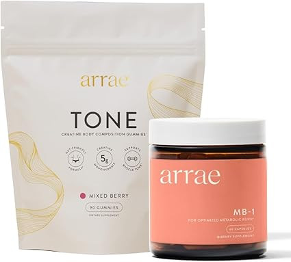 Amazon.com: Arrae Lean & Define Duo MB-1 + Tone Gummies for Metabolic Support and Body Compositio... | Amazon (US)