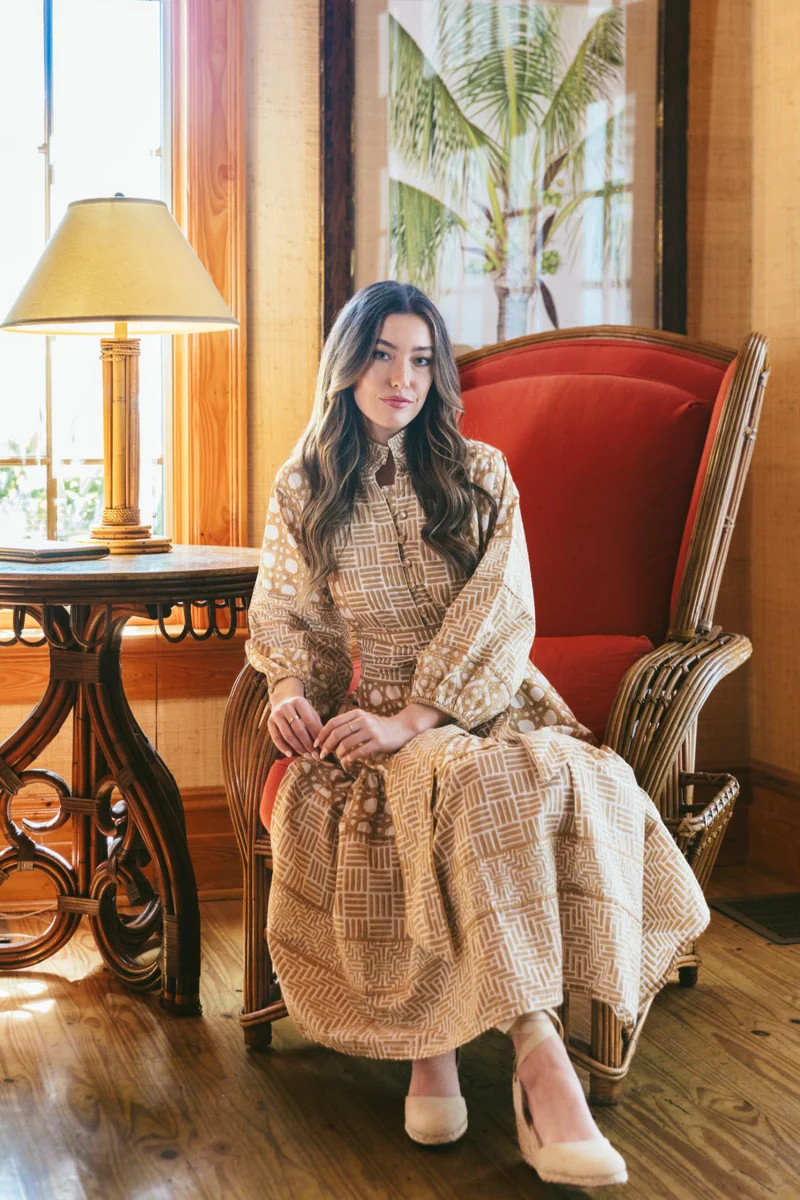 SUE SARTOR Flounce | Rattan Caning | SUE SARTOR