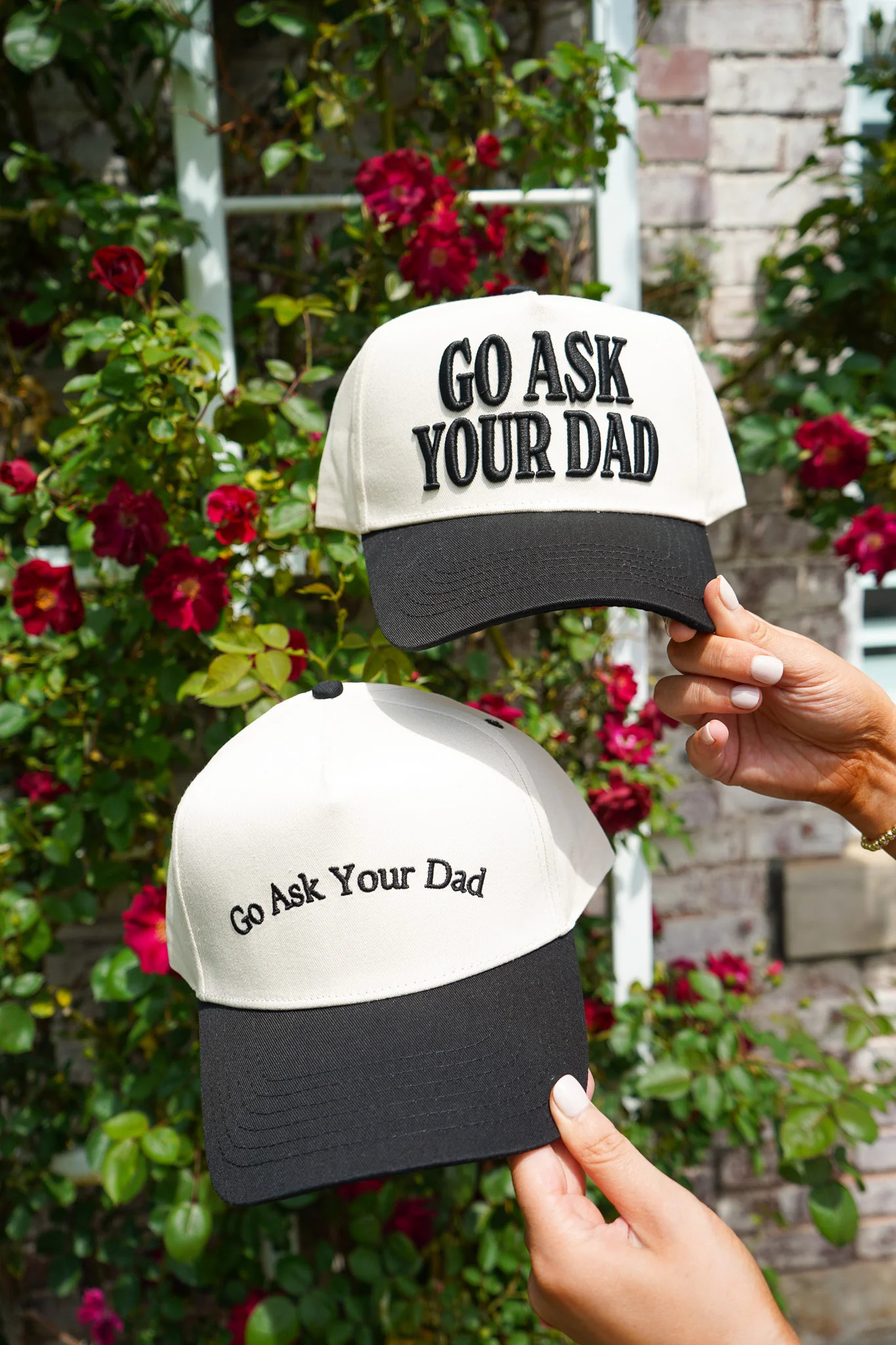 Go Ask Your Dad. Vintage Trucker Hat | KenzKustomz