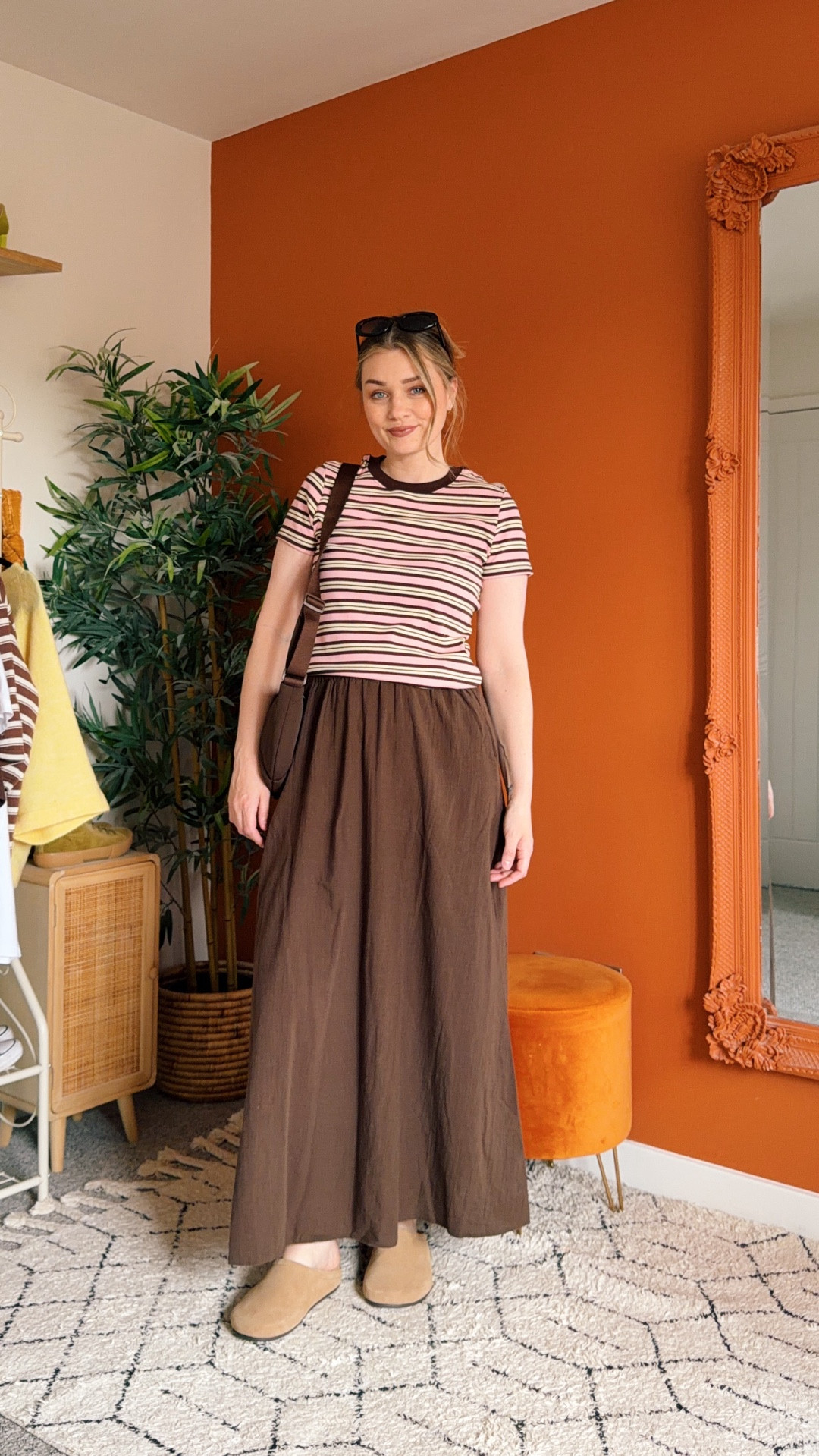 I’m wearing..

Skirt - M
Tshirt - M
Jacket - beyond nine - the one linked below is very similar! 

#LTKspring #LTKstyletip #LTKuk