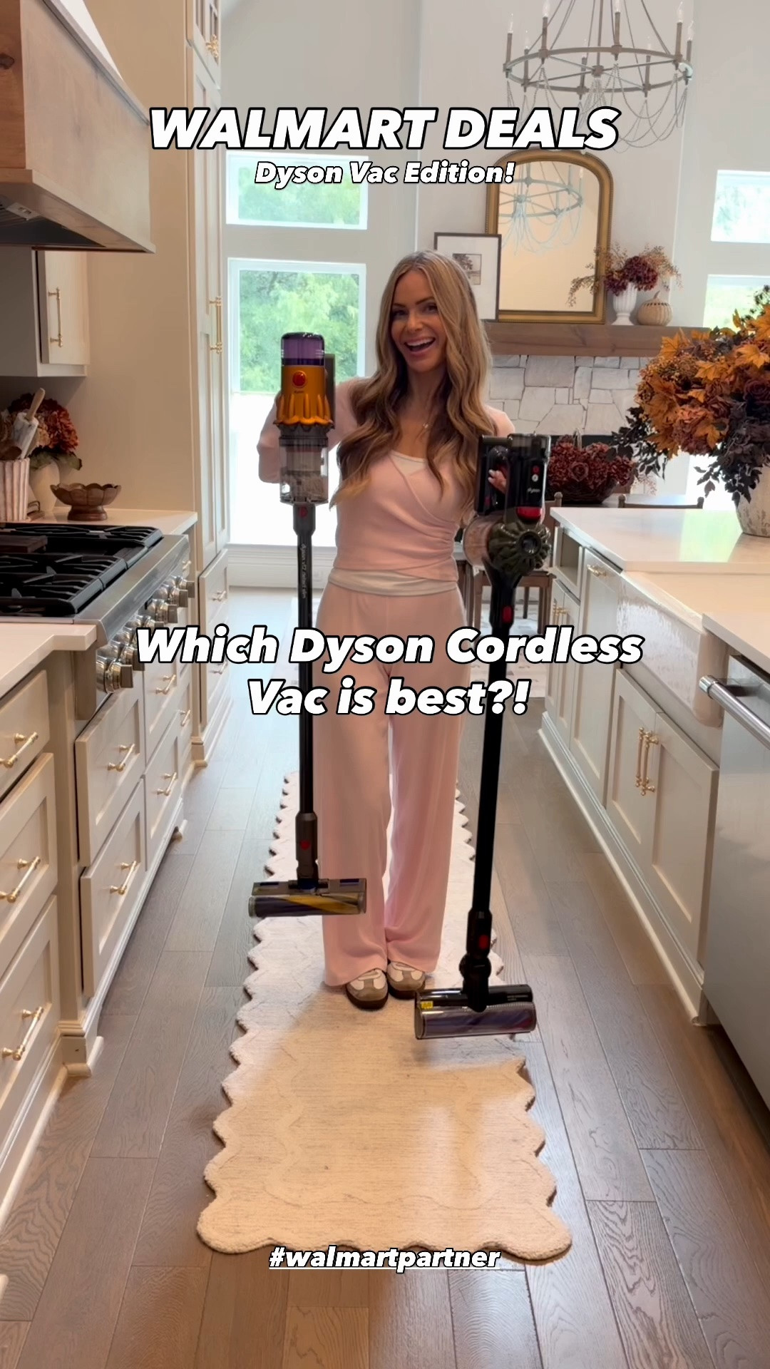 #walmartpartner #walmartpartner Walmart Deals are live! I usually try to purchase Dysons (fans or vacuums) during the @Walmart Deals because of the amazing deals you can get on them! Today I’m comparing the Dyson V12 Detect Slim that I got last year and the Dyson V8 Cyclone that I just got! Both are included in the Walmart Deals! The V12 Detect Slim wins for me because the light always shows me allllllll of the icky stuff on my floors and works so well on hard surfaces. But I’m keeping the V8 for my high pile carpet (it has amazing suction!) and for its handy car cleaning kit! @shop.ltk #liketkit