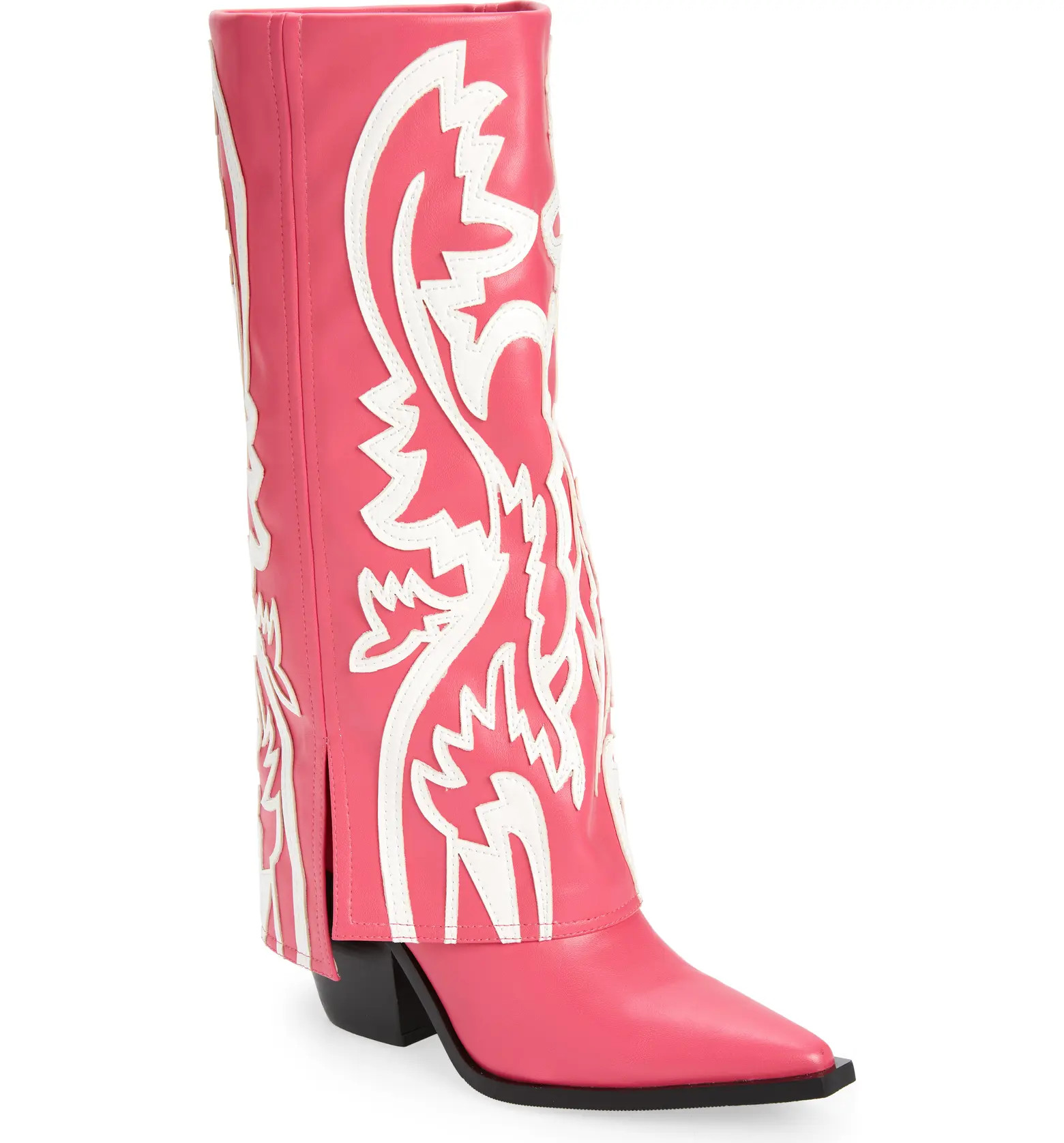 AZALEA WANG Simply Foldover Shaft Boot | Nordstrom | Nordstrom