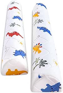 2-Pack Premium Foam Bed Bumpers for Toddler, Non-Slip Bed Rails for Toddlers for Twin, Queen, Kin... | Amazon (US)