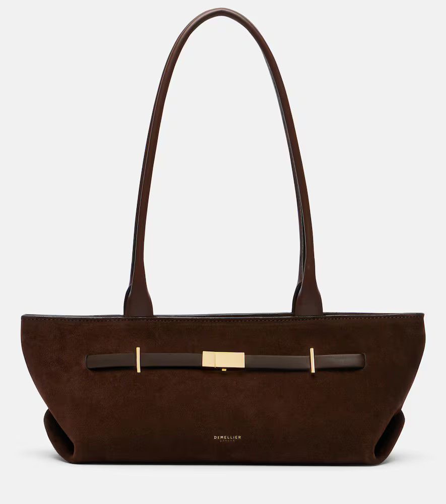 DeMellier New York suede shoulder bag | Mytheresa (US/CA)
