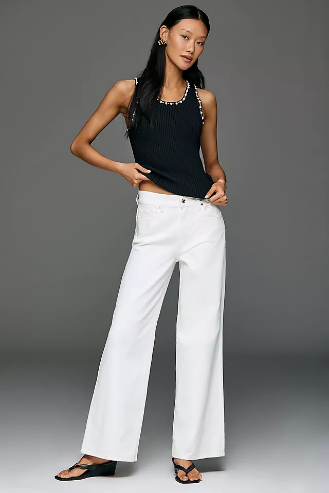 Anessa 31 High-Rise Wide-Leg Jeans | Anthropologie (US)