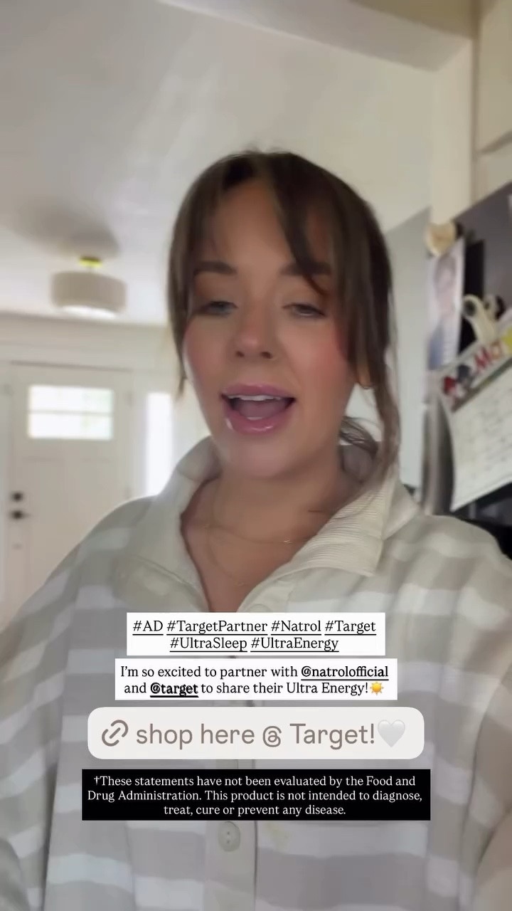 #AD #TargetPartner #Target #Natrol #UltraSleep #UltraEnergy
Ultra Energy for the win — ultimate caffeine-free kickstart to the afternoon!! Much needed as a mom to two littles 🙌🏼
†These statements have not been evaluated by the Food and Drug Administration. This product is not intended to diagnose, treat, cure or prevent any disease. @target @natrolofficial