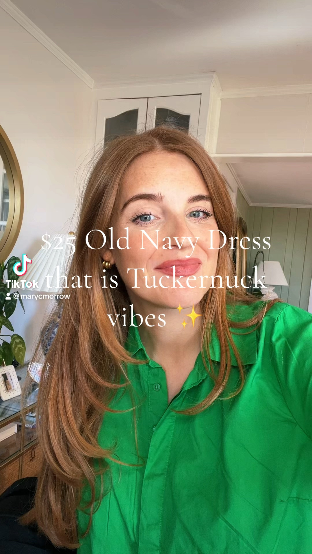 $25 Old Navy dress that looks like Tuckernuck #springfashion 