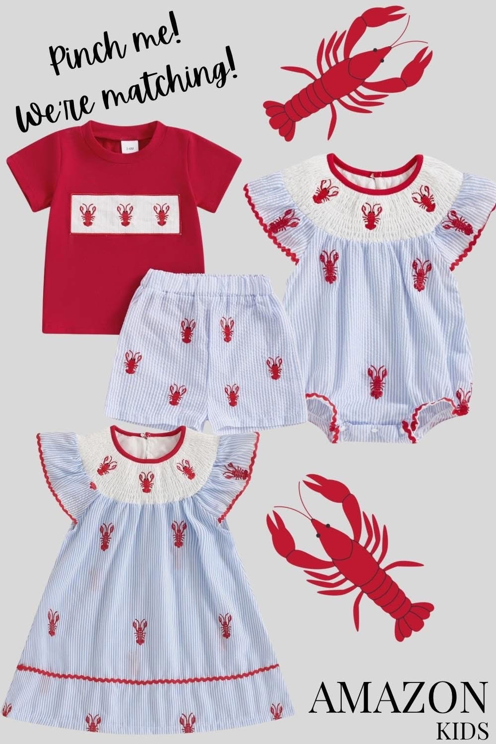 Someone pinch me! Crawfish season is here! #Louisiana #MatchingOutfits #AmazonFinds


#LTKBaby #LTKmomlife #LTKKids
