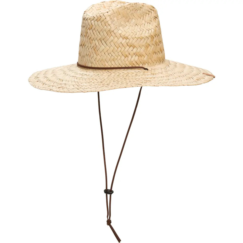 Brixton Bells II Straw Sun Hat in Tan/tan at Nordstrom, Size Large | Nordstrom