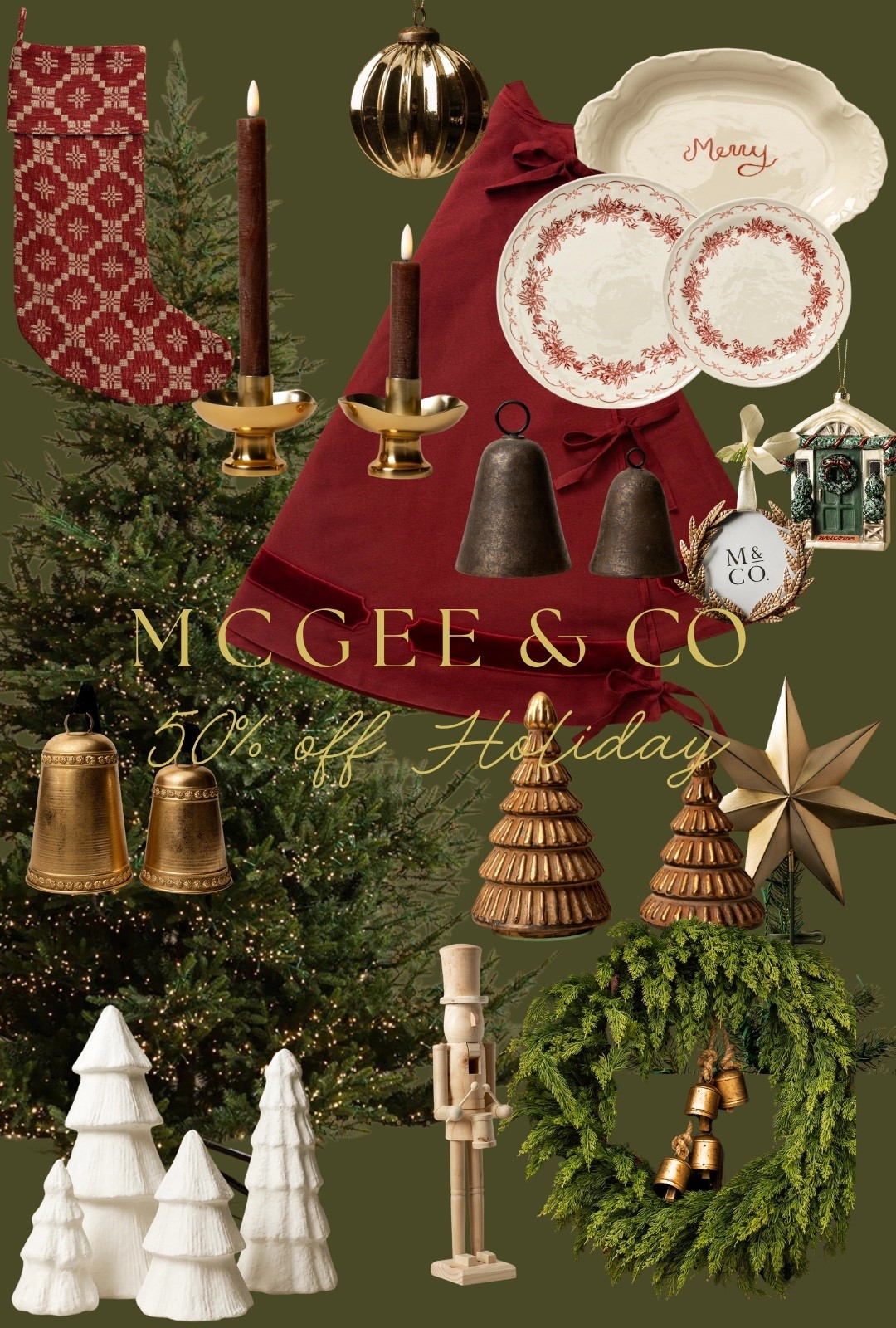 McGee & Co Holiday Items on Sale!

#christmasdecor #christmasdecorations

#LTKSeasonal #LTKSaleAlert #LTKHoliday