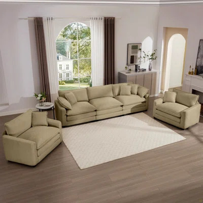 Luxurious And Sophisticated Sofa Set | Wayfair North America