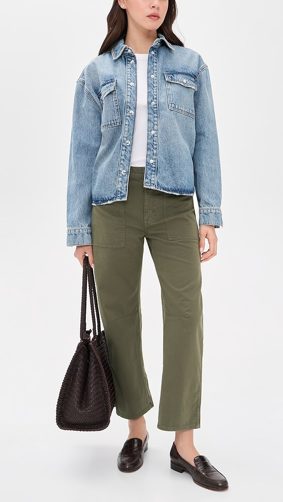 The Darted Barrel Leg Utility Pants | Shopbop